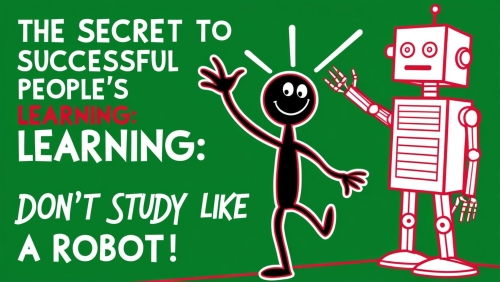 Bí Quyết Học Tập Của Những Người Thành Công: Đừng Học Như Một Con Robot!